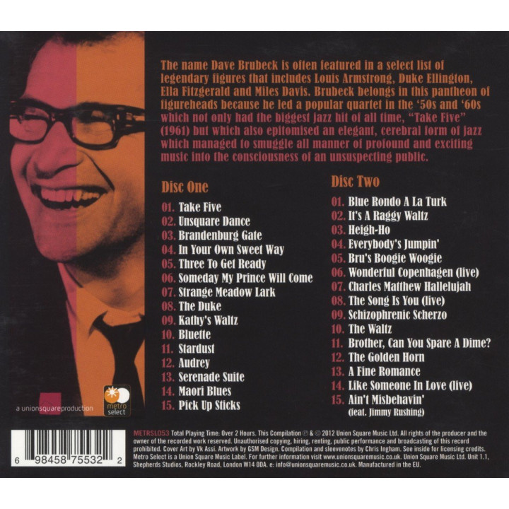 Dave Brubeck: Ain´t Misbehavin [CD]